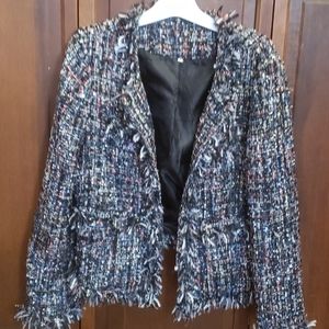 Loose Tweed Blazer